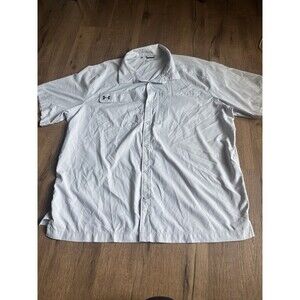Under Armour Fishing Shirt Mens 3XL Loose Coupe Breathable Gray